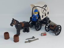   Lego System - Western -  Covered Wagon 6716 Ritkaság (ló fekete színű barna helyett)