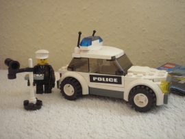 Lego City - Rendőrautó 7236 (doboz+katalógus)