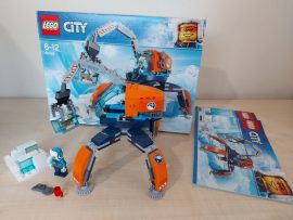 Lego City - Sarkvidéki lánctalpas jármű 60192 doboz+katalógus