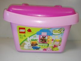 Lego Duplo - Rózsaszín elemtartó doboz 4623 Nyuszi!