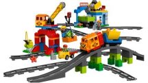   Lego Duplo Luxus Vonatszerelvény 10508 (katalógussal) (Szervízünk által bevizsgált vonat)