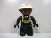 Lego Duplo ember - tűzoltó (keze fekete) !