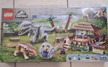   LEGO Jurassic world -Indominus Rex™ az Ankylosaurus​ ellen 75941 (doboz+katalógus)