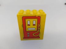 Lego Fabuland - tankoló matricás 2x4x4 db-os elem