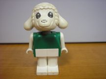 Lego Fabuland állatfigura - bárány  (lába laza)