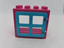 Lego Duplo Ablak (rózsaszín keret)