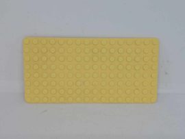 Lego Alaplap 8*16 (halvány sárga)
