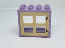  Lego Duplo ablak (drapp keret)