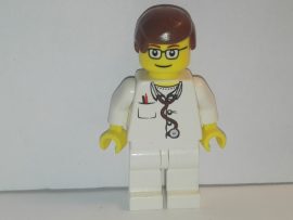 Lego Town figura - Doktor (doc021)