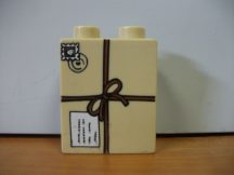 Lego Duplo képeskocka - levél (karcos)