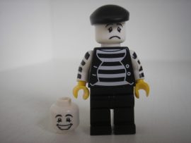 Lego Minifigura - Mime Pantomim művész 8684 (col02-09)