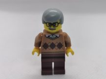 Lego City Figura - Városi újságos látogató (cty0786)