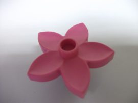 Lego Duplo virág matt rózsaszín (!)