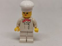 Lego Town figura - Szakács, Séf nő lány (chef006) RITKA