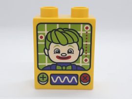Lego Duplo képeskocka - Joker (Batman)