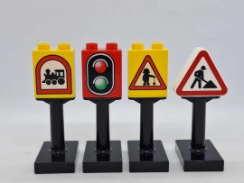 Lego Duplo Képeskocka csomag - Közlekedési táblák