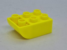 Lego Duplo kocka (neonsárga)