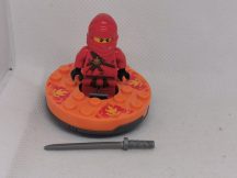 	 Lego Ninjago Figura - Kai (njo007) pörgentyűvel