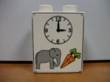 Lego Duplo képeskocka - elefánt