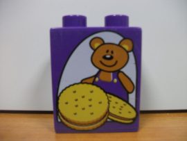 Lego Duplo képeskocka - maci 