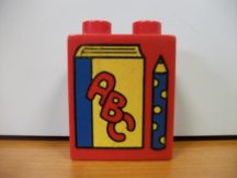 Lego Duplo képeskocka - könyv ABC (karcos)
