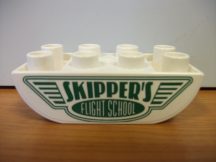Lego Duplo képeskocka - skipper's (karcos)