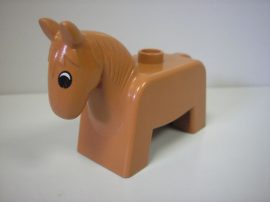 Lego Duplo Ló (régi, szeme kopott)