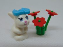 Lego Friends állat - nyuszi, nyúl virággal