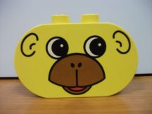 Lego Duplo képeskocka - majom (karcos és/vagy pici kopás)