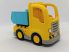 Lego Duplo Teherautó 10931-es szettből (sárga kerékkel) + Figura