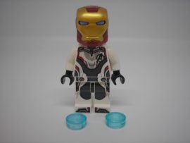 Lego Super Heroes Figura - Iron Man - White Jumpsuit, Neck Bracket (sh575)