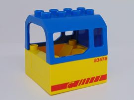 Lego Duplo vonat elem, fülke