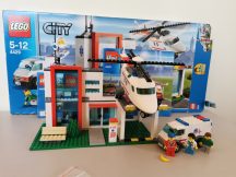   Lego City - Mentőhelikopter állomás 4429 (doboz+katalógus)
