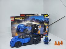   LEGO Speed Champions - Bugatti Chiron (75878) (doboz+katalógus) (kicsi hiány, eltérés)