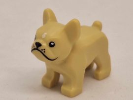 Lego állat - kutya, francia bulldog  (29602pb01)