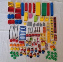   200 db-os  ömlesztett, vegyes duplo csomag (3) - Óvodás kezdő építő csomag