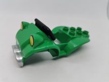 Lego Duplo Autó (zöld) (kereke hiányzik)