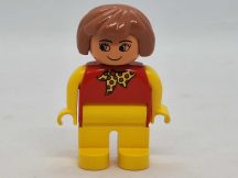 Lego Duplo ember - lány (v.barna haj)