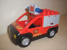 Lego Duplo tűzoltóautó hangos szirénával