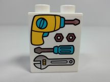 Lego Duplo képeskocka - szerszám (karcos)