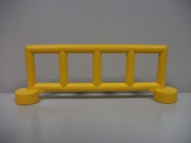 Lego Duplo kerítés halvány narancssárga 