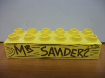 Lego Duplo képeskocka - mr sanders - Micimackó
