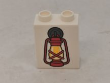 Lego Duplo Képeskocka - Lámpás (kicsi karc)