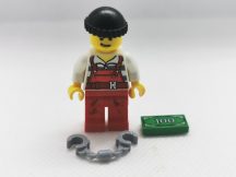 Lego City Figura - Betörő Rab Bandita (cty0709)