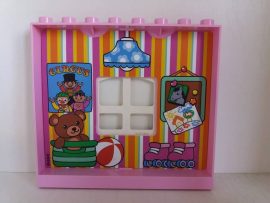 Lego Duplo babaház oldalfal (papírelem kicsit karcos)