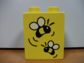 Lego Duplo képeskocka - méhecske (karcos)