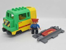   Lego Duplo mozdony, lego duplo vonat SZERVÍZELT + Figura,kiegészítők (Szervizünk által kipróbált, átvizsgált vonat)