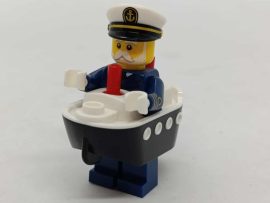 Lego Minifigura - Kapitány (col407)