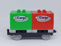   Lego Duplo Mozdony utánfutó, lego duplo vonat utánfutó Cargo
