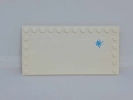 Lego Alaplap 6*12 (fehér)